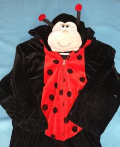 Kids Costumes to Hire - Ladybug Onesie CHILD